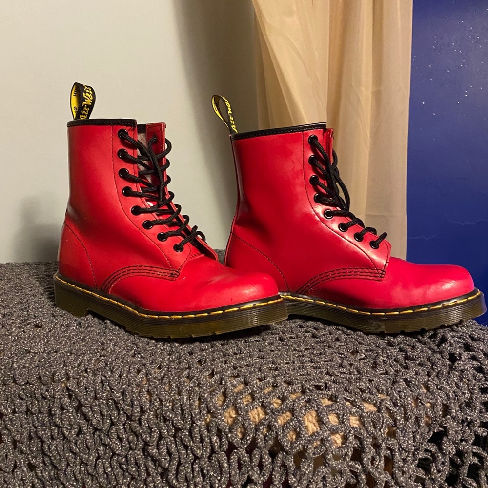 Doc Martens Red AirWalk
